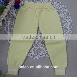 Factory Sale White 100% Cotton Knitting Child Sweater Long Pants thumbnail-4