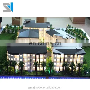 Construction Building Layout Scale Model Making , Real Estate Building Model thumbnail-1