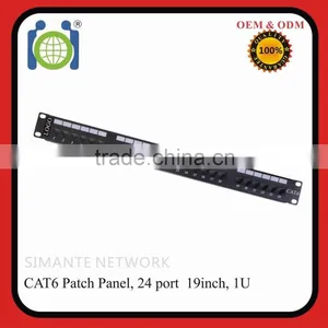 CAT6 RJ45 8p8c Unshielded Fiber Patch Panel thumbnail-1