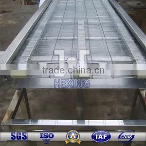 1m Width High Quality Stainless Steel Flat Conveyor Belt thumbnail-1