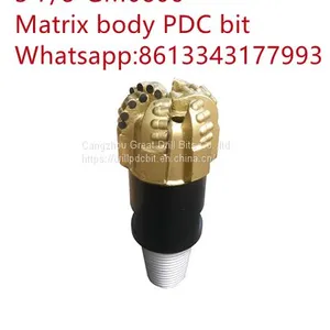 Matrix Body PDC Bit is Made by Tungsten Carbide Podwer, it is Very High Hardness Material, Mainly Used for Deep Oil & Gas Well Drilling. thumbnail-2