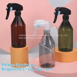 Plastic Spray Bottles, Reusable For Hands Clean, Medical, Disinfect, Sterilize, Degassing, Disinfectant, Disinfector thumbnail-3