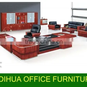 Reliable Chinese Suppliers Elegant Wood Furniture/ L-shape Office Desk09A-1 thumbnail-1