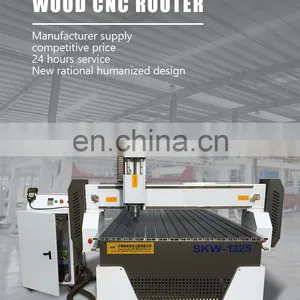 Plywood Acrylic MDF PVC Sculpture Wood Carving Cnc Router Machine 1325 3d Wood Carving Cnc Router for Sale thumbnail-2