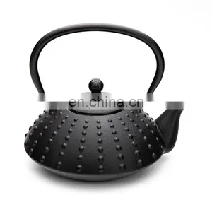2022 High Quality Outdoor Camping Wholesale Cast Iron Teapot thumbnail-2