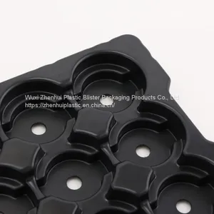 Black Plastic Blister Packaging Trays Protective Blister Trays thumbnail-4