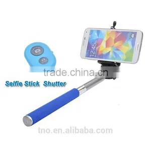 2015 Hot Selling Bluetooth Selfie Stick With Bluetooth Remote Shutter Button thumbnail-1