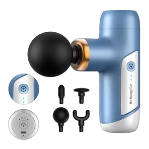 Deep Tissue Massage Gun Mini Size Percussive Therapy Device Percussion Massager Whoilesale thumbnail-3