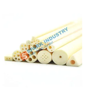 Customized Industrial Aluminum Ceramic Tube Good Conductivity Mechanical Strength thumbnail-1