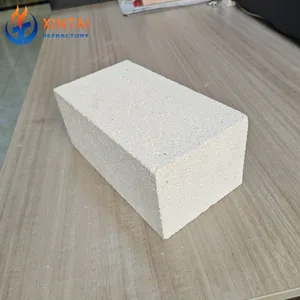 High-Temperature Lightweight Refractory Mullite Insulating Brick With Mullite Fibers Cutting Service Available Fast Delivery thumbnail-1