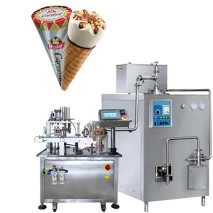 Linear 7000-9000cups/H Ice Cream Cup & Cone Filling Machine thumbnail-1