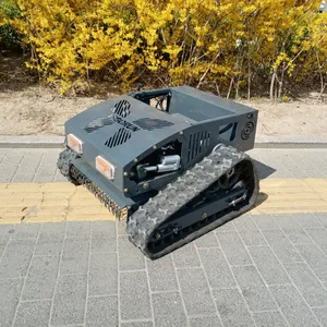 Cutting Height 1-15 cm Adjustable Blade Height by Remote Control Remote Track Mower Radio Controlled Lawn Mower thumbnail-5