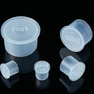Convenient Installation White Plastic PE Round Tube Plastic Cap Nut Screw PE Round Tube Plug Ear Handle Moulding Processing Service thumbnail-2