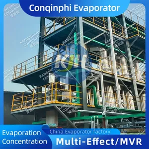 304 Stainless Steel MVR Forced Circulation Evaporator With PLC Control thumbnail-4