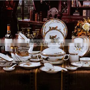 56 Pcs Fine Royal Brand Names of Dinner Sets Quality Choice thumbnail-1
