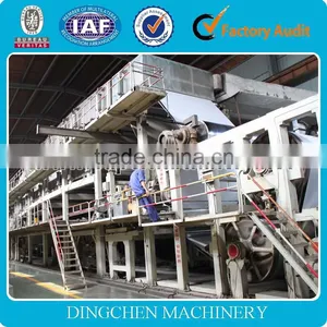 Dingchen 1760mm Model Corrugated Paperboard Production Line/Corrugated Paper Making Machine thumbnail-1