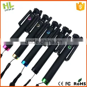 New Products Flexibile With Cable Take Pole Selfie Stick thumbnail-4