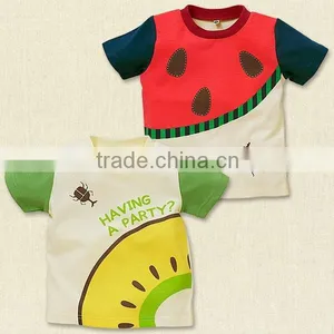 Ins Hot Sale Baby Boy Top Design Fruit Cotton Casual Boy Outfits thumbnail-2