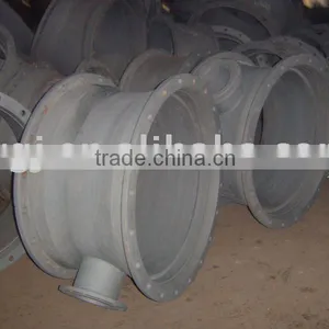 Socketed Tee With Flange Branch for di Pipe Fitting thumbnail-1