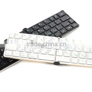 Colorful Wireless 7inch 10 Inch Alloy Tablet PC Folding Keyboard for Mobile Phone IPhone IPad thumbnail-5