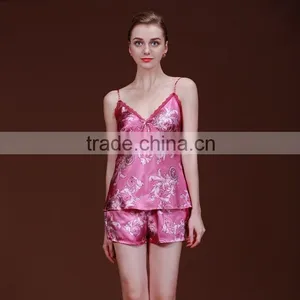 Women's Sexy Sleepwear, Dragon Printing Backless Two-piece Pajamas Sets thumbnail-3