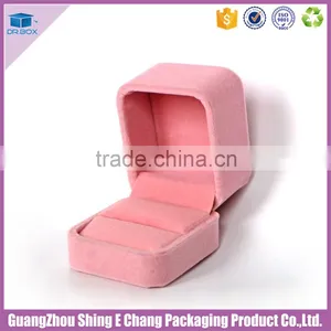 Hot Sale Cardboard Printed Velvet Jewelry Box With Customized Logo With Foam Inserts thumbnail-1