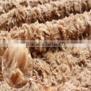 100% Polyester Plaid Fleece Fabric thumbnail-2