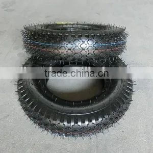 Wheelbarrow Out Tire 4.00-8 Diamond Pattern Wheelbarrow Tyre thumbnail-5