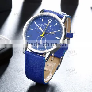 Custom Design Your Own Watch, Fashion Blue Quartz Watch Quality Choice Most Popular thumbnail-4