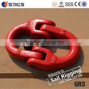High Strength US Type Drop Forged Grade 80 Alloy Steel Connecting Link thumbnail-5