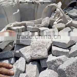 Tumbled Cheap Grey Granite Cubes Paving Stones for Sale thumbnail-3