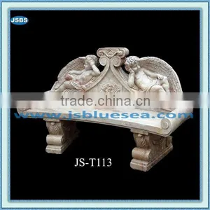 Antique Outdoor Cheap Garden Stone Bench for Sale thumbnail-1