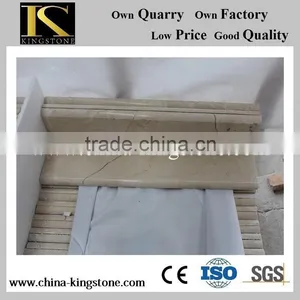 Indoor Beige Stair Marble for Floor Stair Made in China thumbnail-5