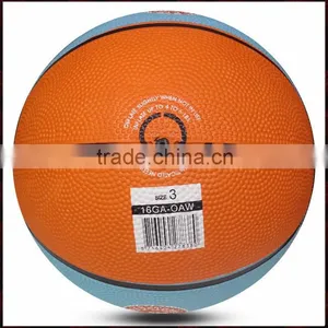 7" Rubber Promotional Mini Basketball Size 3 thumbnail-2