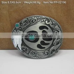 Factory WholesaleMetro Belt Buckle 32mm Nickel Plate thumbnail-1