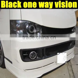 One Way Vision for Car Window Decoration With Black Color thumbnail-1