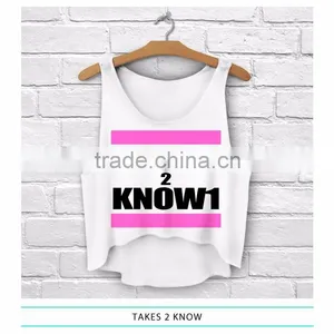 Top Selling Ready Stock 100%ACRYLIC FASHION HOT Chrysanthemum Women Tank Top for Women High Fashion thumbnail-2