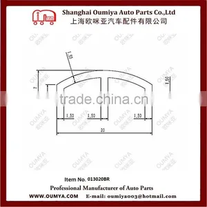 Rubber Seal Strip Truck Door Seal of China Supplier 013020BR thumbnail-2