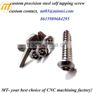 Factory Custom CNC Turning Precision Pan/ Mushroom Head Screw thumbnail-2