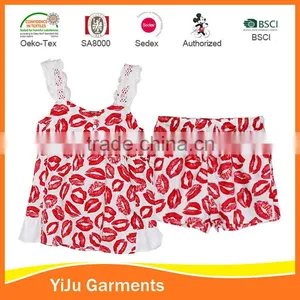 Reactive Priting Lady Fashion Sleepwear Lady Cute Cotton Homewear Lady Sexy Nightgown thumbnail-1