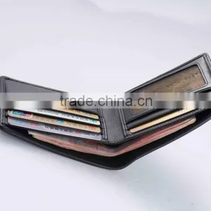 Free Shipping HOT Bifold Wallet Men's Carbon Fiber Purse/ID Card Holder Slim Purse Gift Hot Selling thumbnail-3