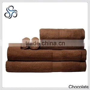 Wholesale High Quality Bath Towels Hand Towels Washcloths Bamboo Towel Set thumbnail-2