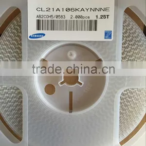 CL21A106KAYNNNE SAMSUNG Capacitors 0805 X5R 25V 10UF High Capacitance MLCC thumbnail-1