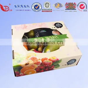 Cheap Custom Corrugated Carton Apple Fruit Packaging Boxes thumbnail-1
