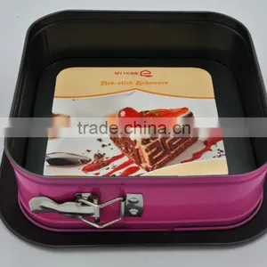Square Springform Pan With Non-stick Coating thumbnail-2