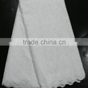 2015 Swiss Voile Lace Embroidery Design Lady Dress Special Flower Lace for Party thumbnail-3