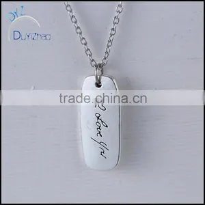Hot Sell Cheap Alloy Small Name Pendant Necklace Designs thumbnail-2