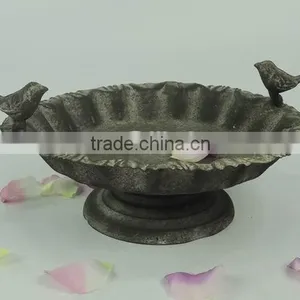 Country Garden Decorative Iron Bird Dish thumbnail-1