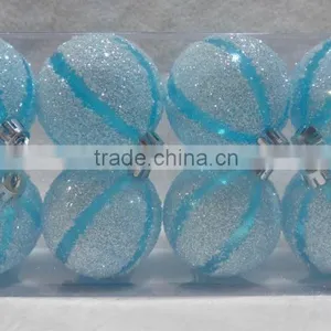Wholesale Clear Plastic Ball 80MM Christmas Ornament Hand-painted Balls thumbnail-4