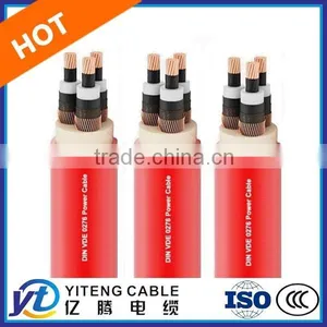 FEP Insulated PVC Sheathed Electrical Power Cable 6/10KV thumbnail-1
